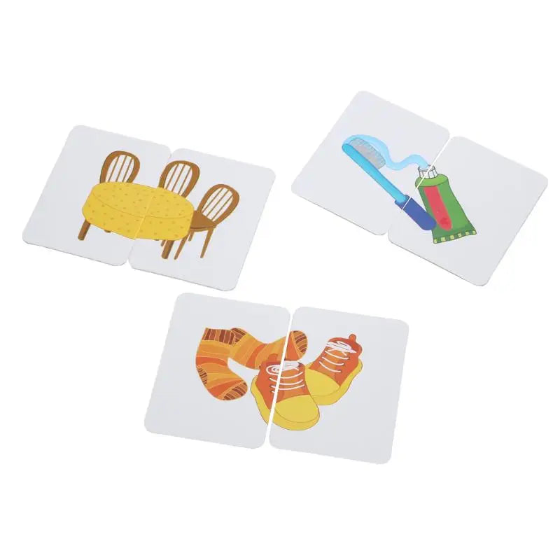 Matching Card Game for Toddlers | Animal, Fruit & Vehicle Set