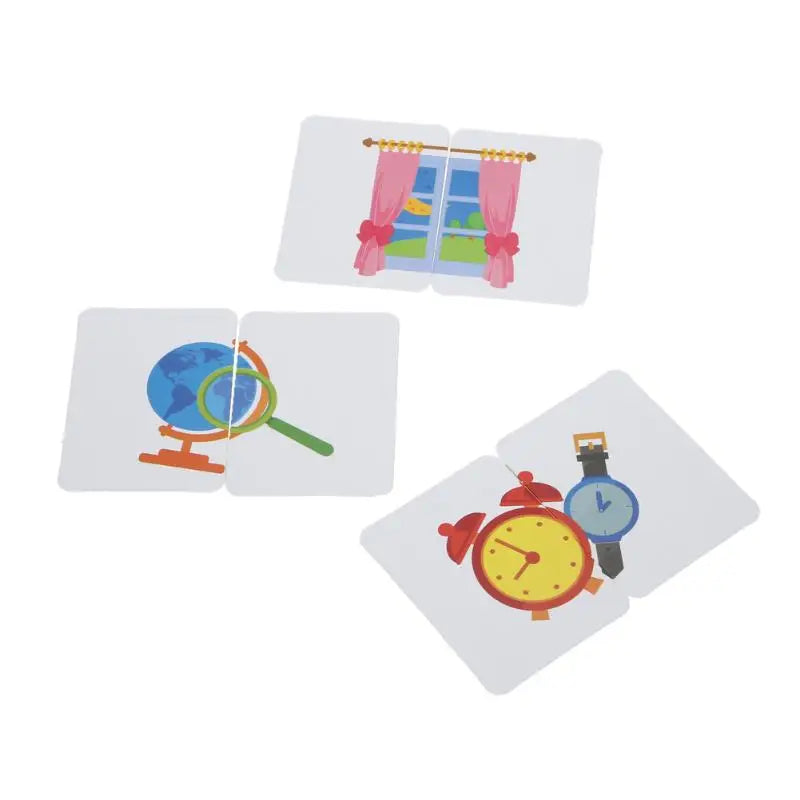 Matching Card Game for Toddlers | Animal, Fruit & Vehicle Set