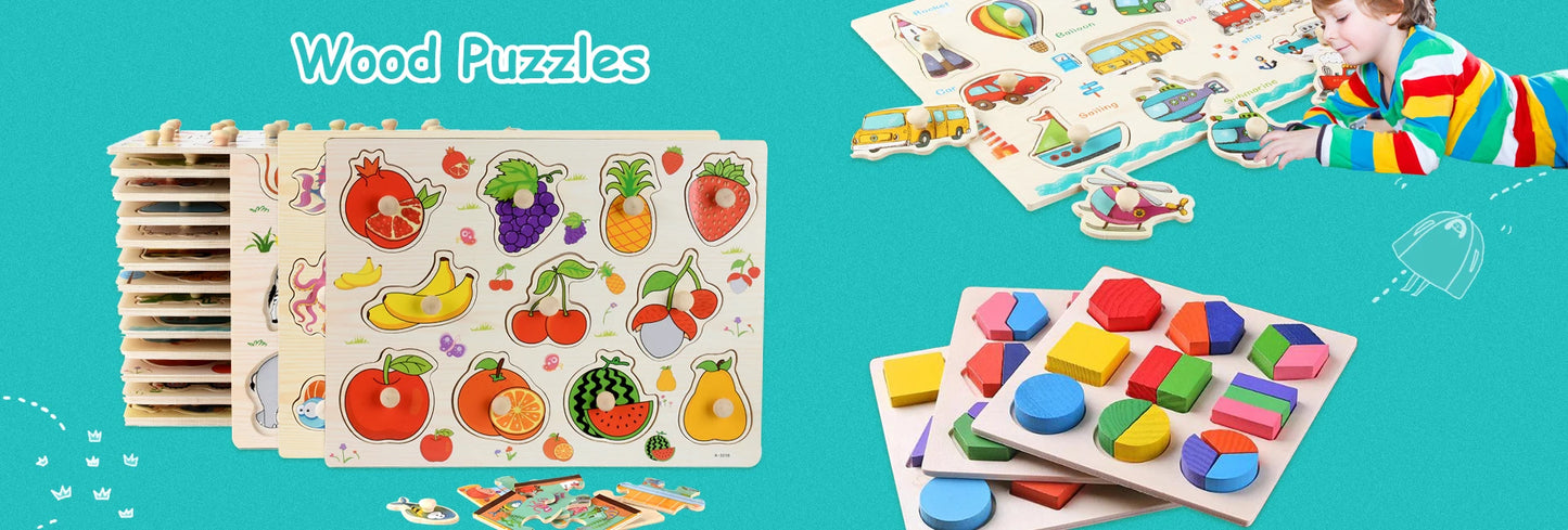 Matching Card Game for Toddlers | Animal, Fruit & Vehicle Set