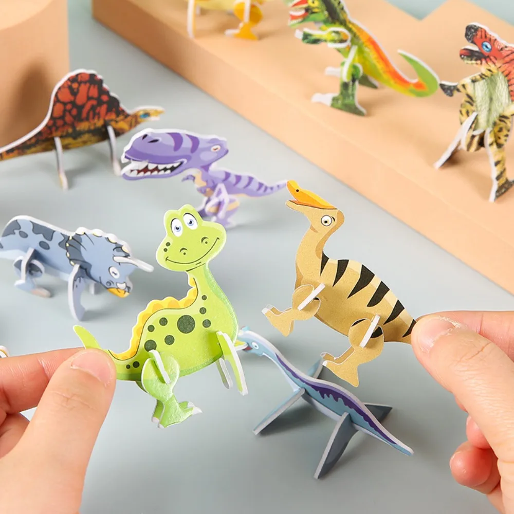 3D Paper Assembly Puzzle: A Compact Slot-and-Tab Tabletop Model