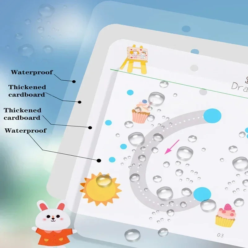 Reusable Pen Control Tracing Workbook