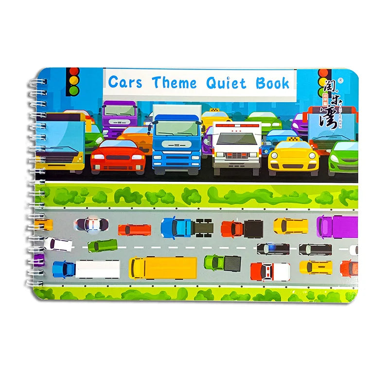 Reusable Sticker Book - 3D Quiet Travel Toy