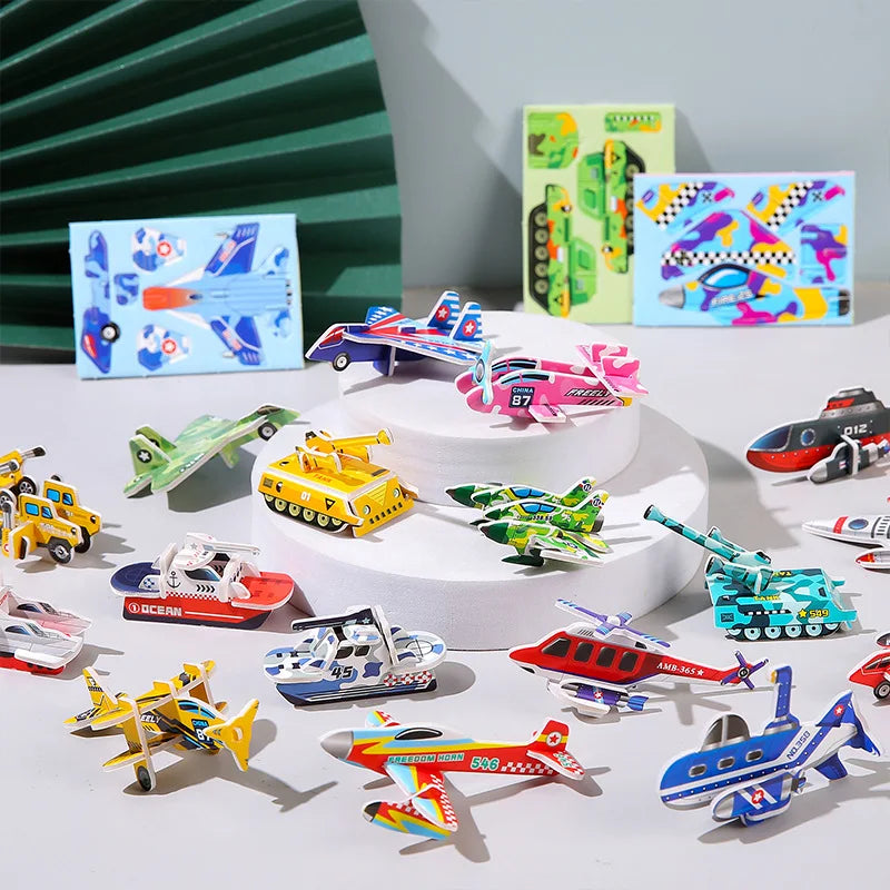 3D Paper Puzzle for Toddlers | Educational Montessori-Inspired Toy