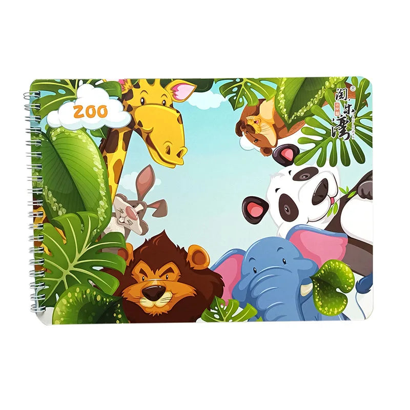 Reusable Sticker Book - 3D Quiet Travel Toy