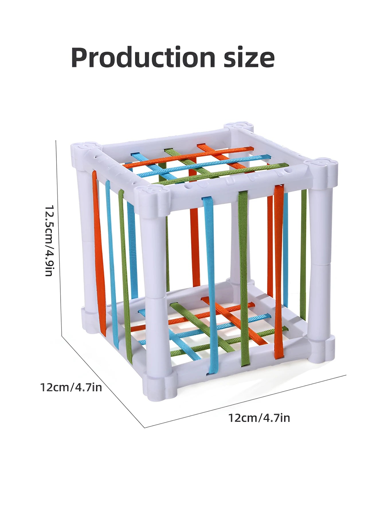 Montessori Sensory Cube for 12–36 Months