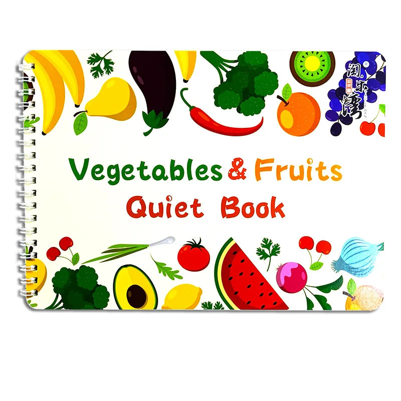 Reusable Sticker Book - 3D Quiet Travel Toy