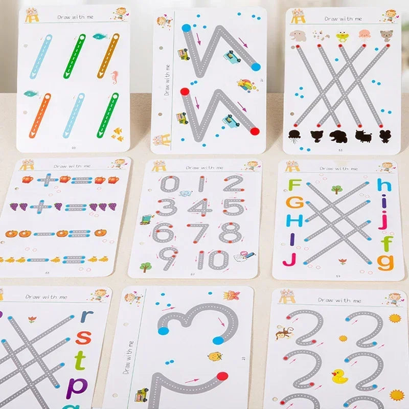Reusable Pen Control Tracing Workbook