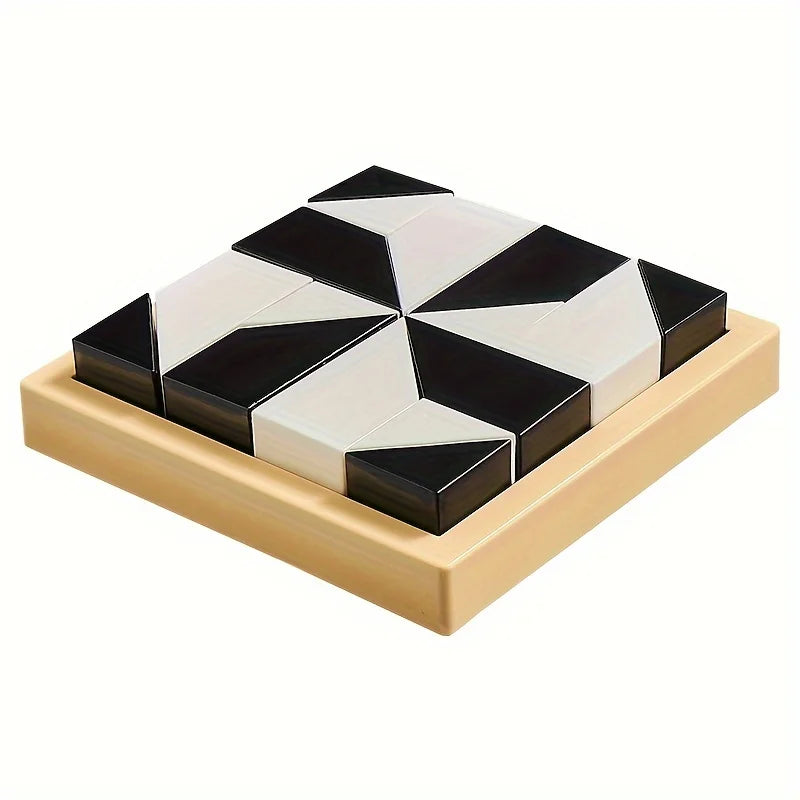 Montessori Logic Block Puzzle Toy for Kids | 120 Challenges to Train Focus & Thinking