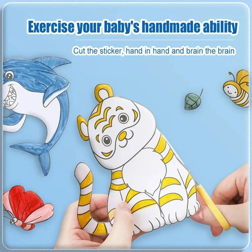 Coloring Paper Roll for Kids | Fun Graffiti & DIY Drawing Activity