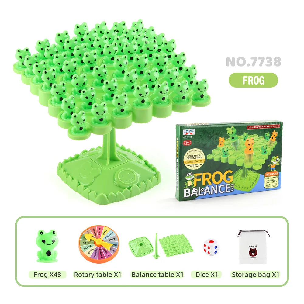 Frog Balance Game Family Stacking Board Game