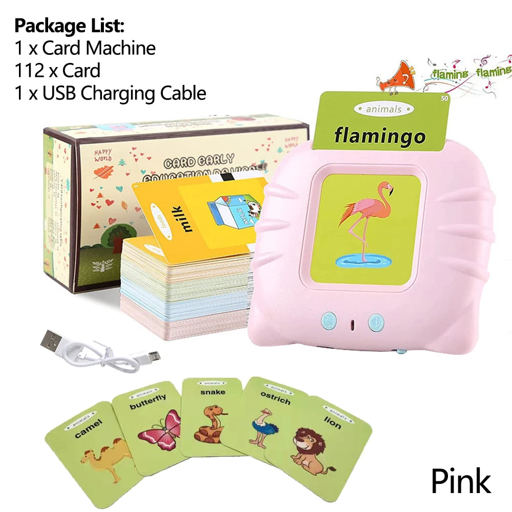 Talking Flash Card Reader for Preschool (3–6)
