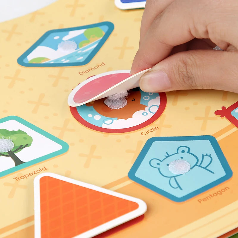 Montessori Busy Book for Toddlers | Hands-On Matching & Learning Toy