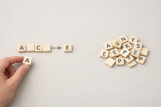 How to Keep Letter Tile Activities Contained