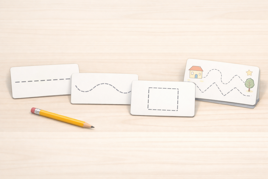 Controliied Line Exercise Pre-Writing Skills Before Handwriting: What Matters First โ LearnPlayful