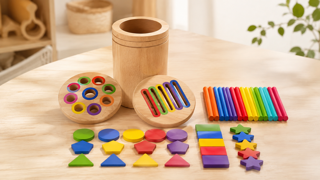 How to Choose a Wooden Sorting Toy for Preschool Tabletop Play