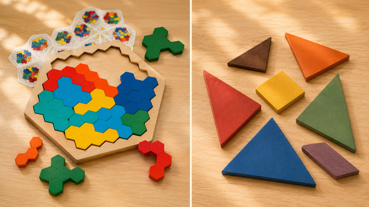 Wooden Hexagon Puzzle vs Tangram: Which Format Fits Your Play Goal?
