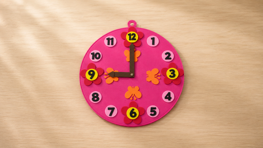A Simpler Way to Organize Loose Felt Number Pieces Between Activities