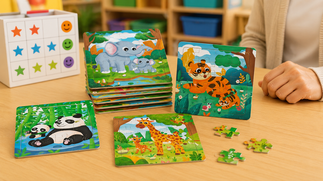 Simple Tabletop Puzzle Activities for Classroom Rewards