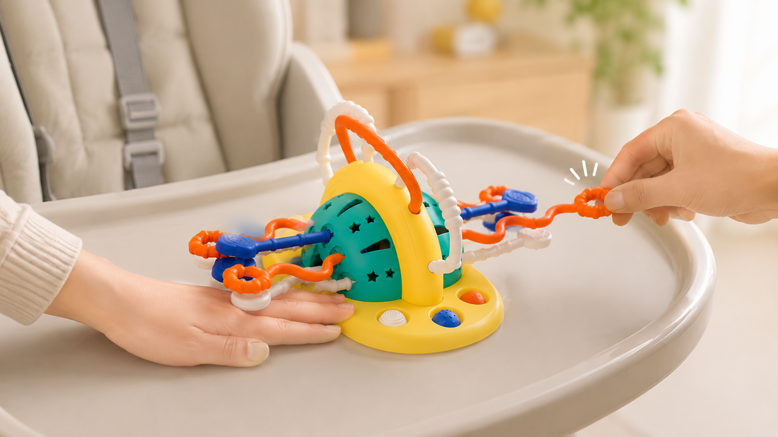 High Chair Suction Toy Setup: A Smoother Way to Start Pulling Play