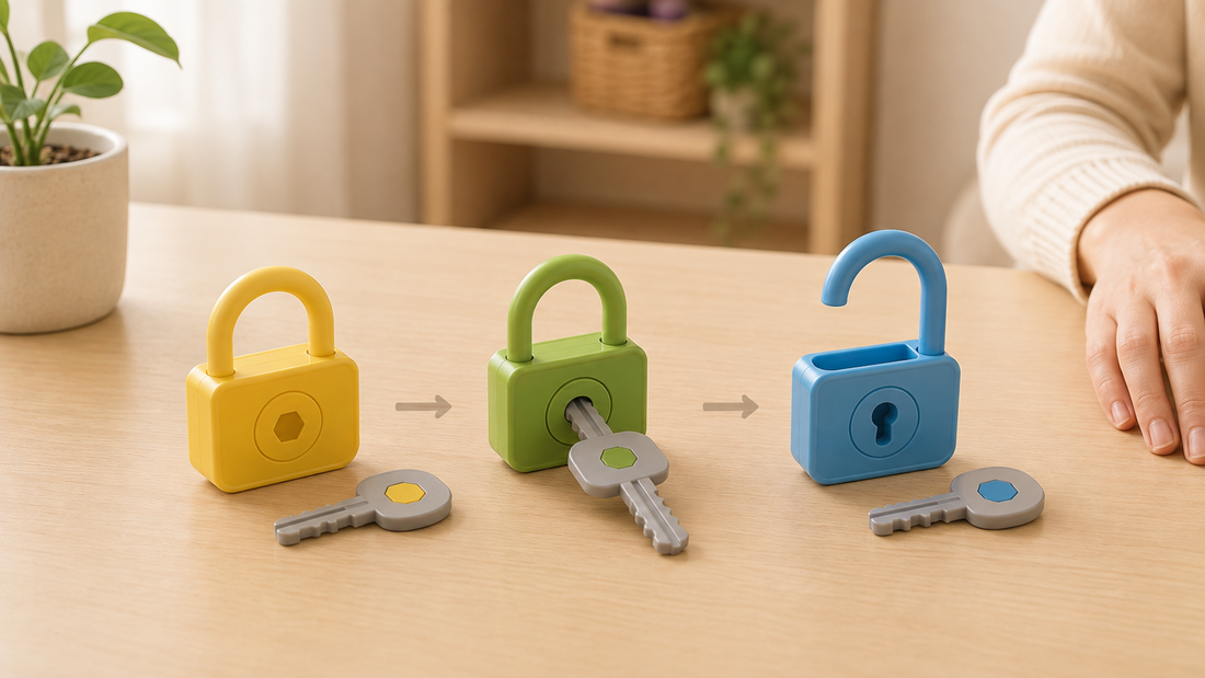 Is Your Child Ready for a Lock-and-Key Matching Activity?