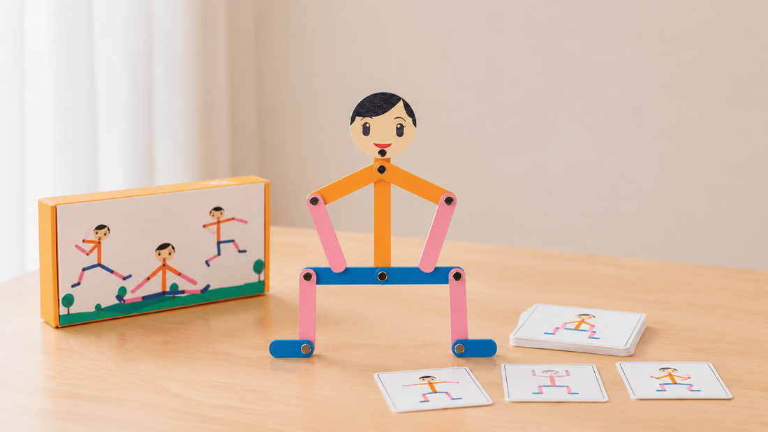 How to Set Up a Copy-the-Pose Activity with Pose Cards: A Simple Tabletop Routine