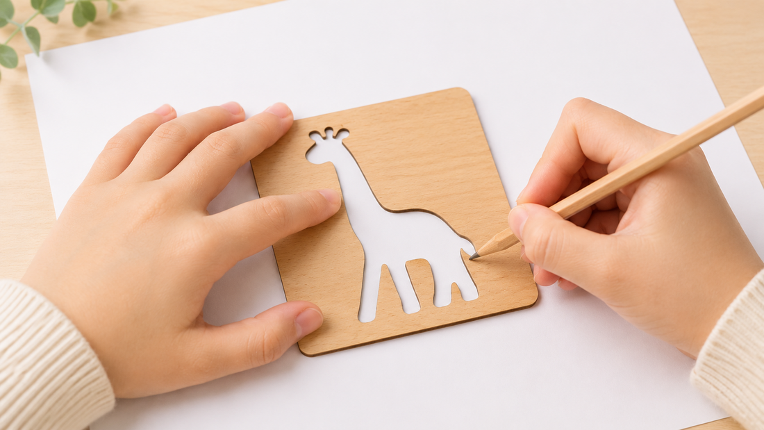 A Simpler Way to Keep a Stencil Steady While Tracing