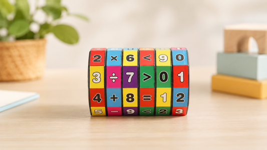 A Simpler Way to Practice <, >, and = with Rotating Number Rings