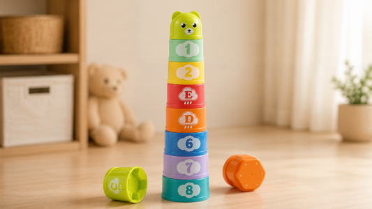 Stacking Cups Keep Falling? Try This Stable Tower Setup