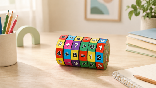 Math Practice Without Loose Cards or Tiles: A Rotating Ring Format to Check