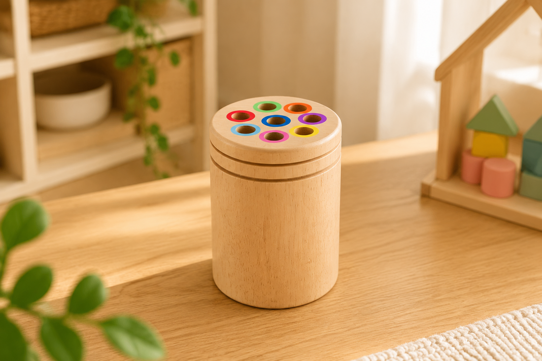 A Simpler Way to Organize Loose Sorting Toy Pieces After Every Play Session
