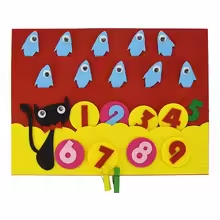 Felt Math Activity Set: A Hands-On Way to Practice Counting, Matching, and More