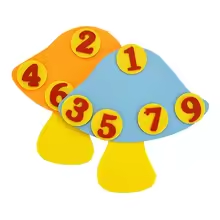 Felt Math Activity Set: A Hands-On Way to Practice Counting, Matching, and More