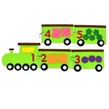 Felt Math Activity Set: A Hands-On Way to Practice Counting, Matching, and More