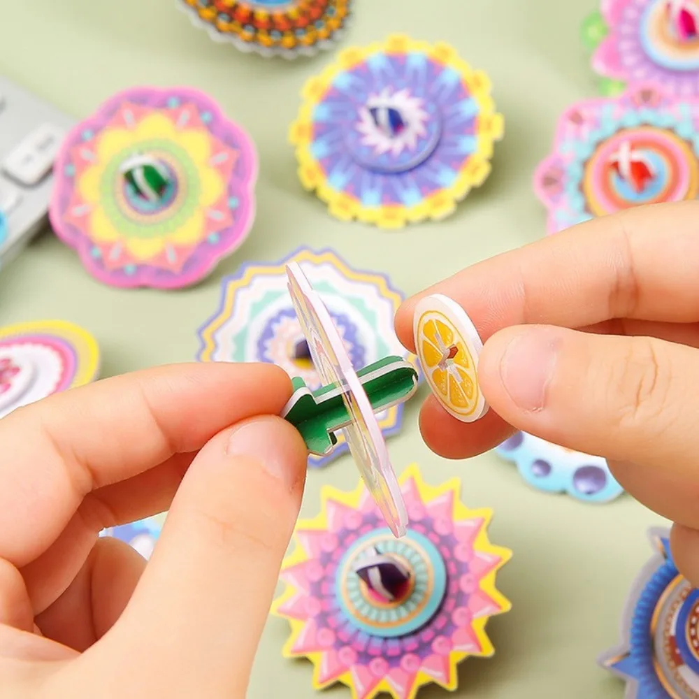 3D Paper Assembly Puzzle: A Compact Slot-and-Tab Tabletop Model