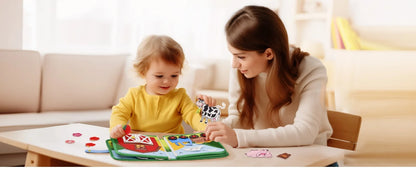 Montessori Busy Book for Toddlers 1–3 – Quiet Life Skills Toy