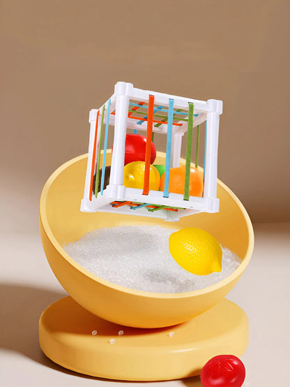 Montessori Sensory Cube for 12–36 Months