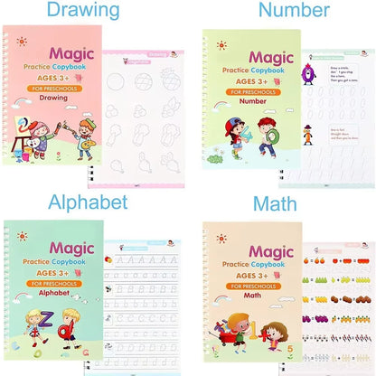 Letter & Number Tracing Books for Kids (Ages 3–8)
