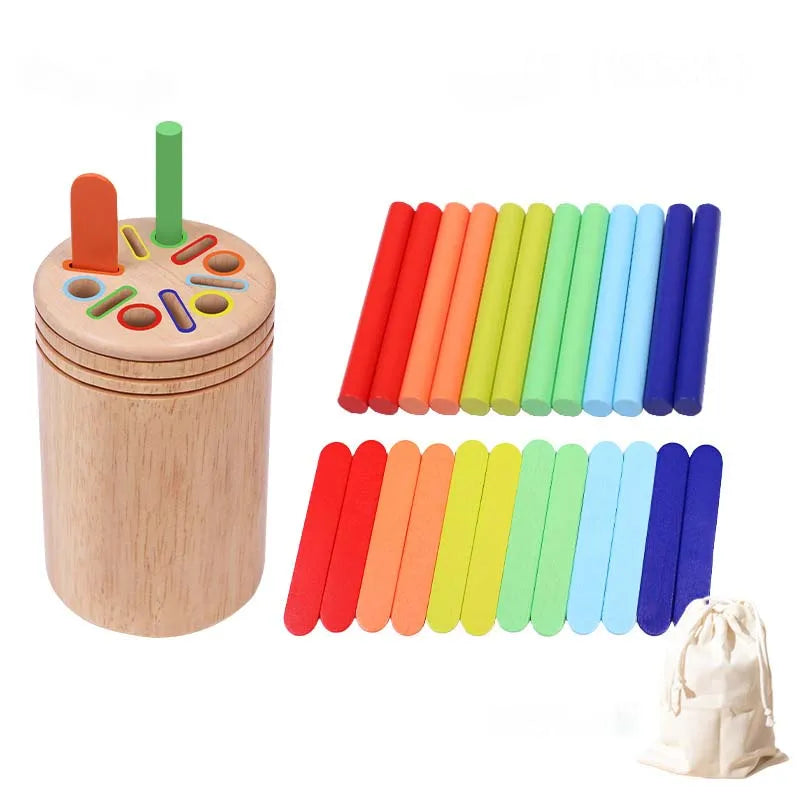 Wooden Fine Motor Skills Toy for Toddlers