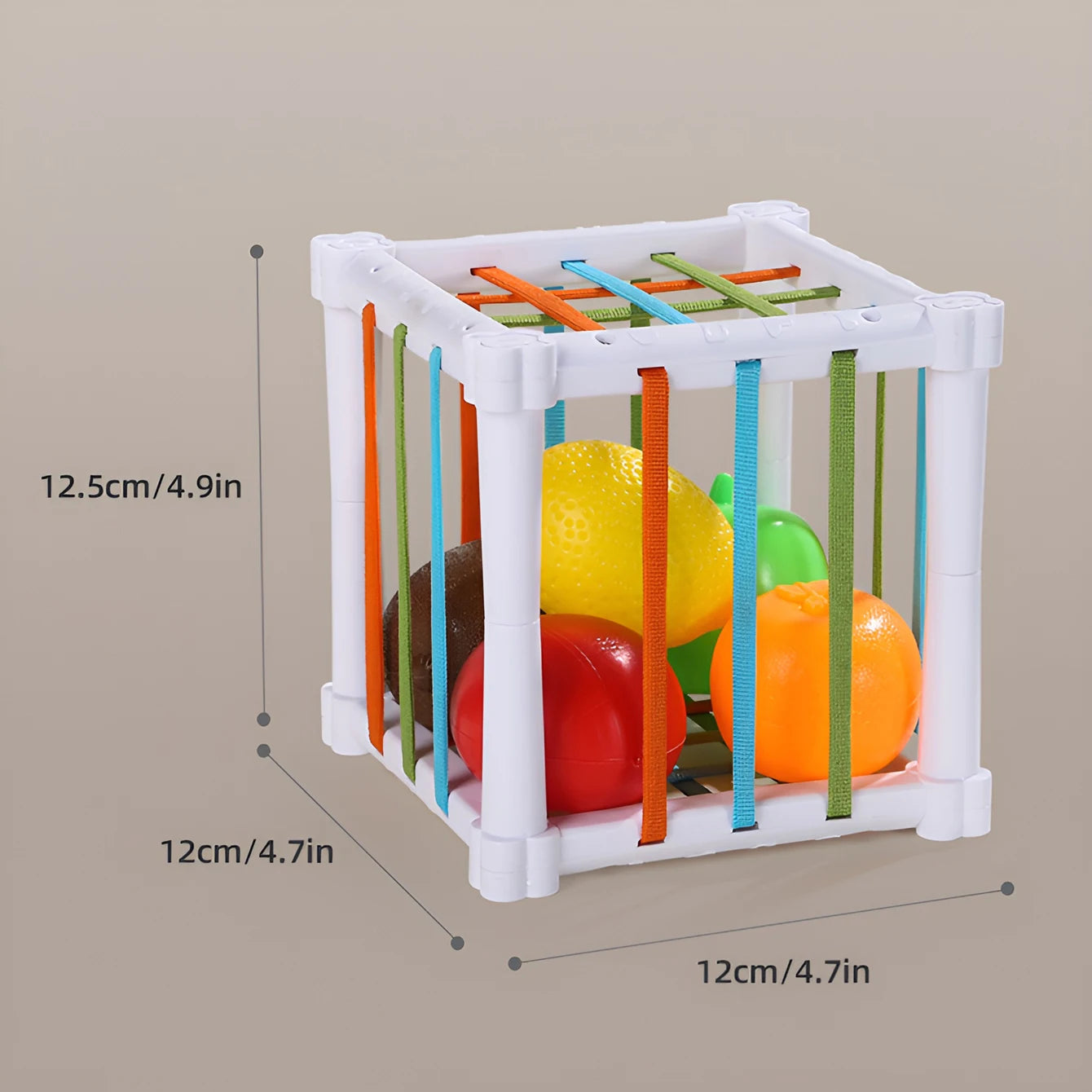 Montessori Sensory Cube for 12–36 Months