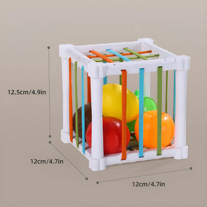 Montessori Sensory Cube for 12–36 Months