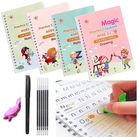 Letter & Number Tracing Books for Kids (Ages 3–8)
