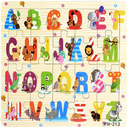 3D Wooden Puzzle Montessori Educational Toy