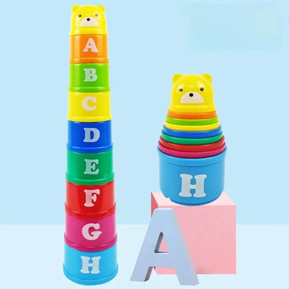 Baby Stacking Cups for Bath & Everyday Play