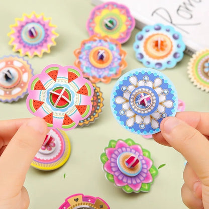 3D Paper Assembly Puzzle: A Compact Slot-and-Tab Tabletop Model