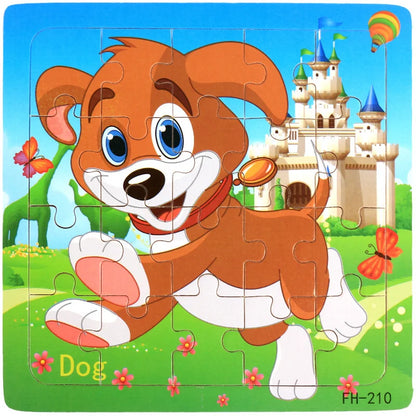 3D Wooden Puzzle Montessori Educational Toy
