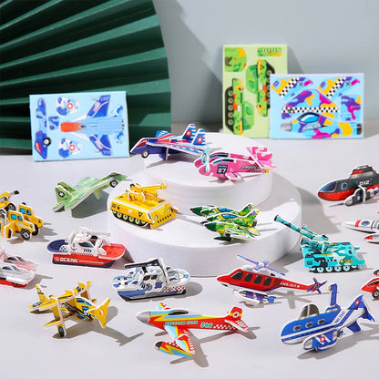 3D Paper Puzzle for Toddlers | Educational Montessori-Inspired Toy