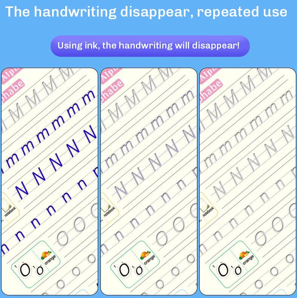 Letter & Number Tracing Books for Kids (Ages 3–8)