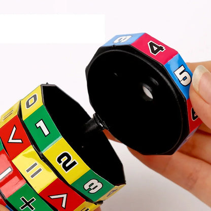 Rotating Arithmetic Numbers Cube Toy