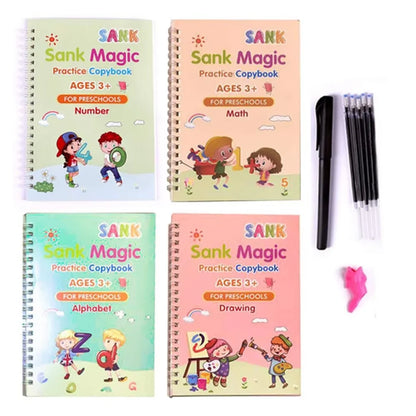 Letter & Number Tracing Books for Kids (Ages 3–8)