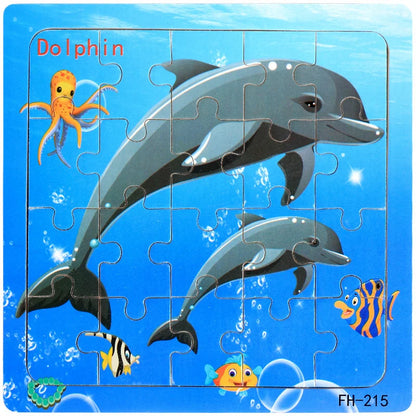 3D Wooden Puzzle Montessori Educational Toy